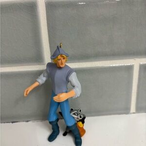 1995 Hallmark Keepsake Captain John Smith and Meeko ornament from Disney's Pocah